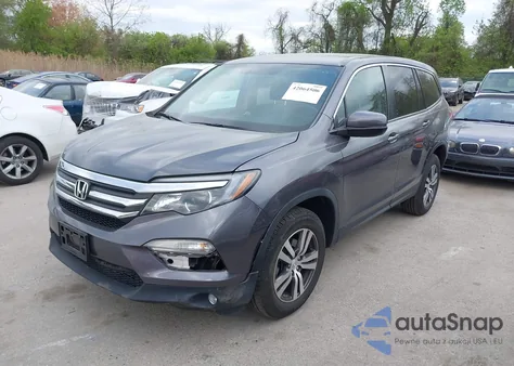 2016 Honda Pilot Ex-L from USA, damaged, VIN 5FNYF6H72GB086087